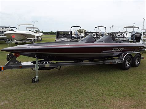 Producing high-performance bass fishing vessels, Bullet Boats began catering to the angler crowd in 1980. . Bullet boats for sale